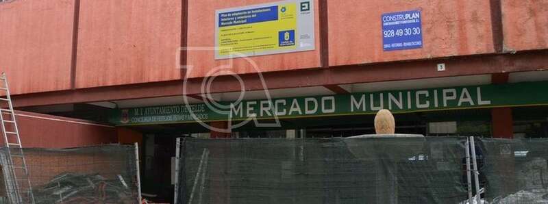 Obras del Mercado Municipal de Telde/TA.